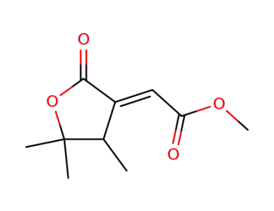(E)-dihydro-3-carbomethoxymethylene-4,5,5-trimethyl-2(3H)-furanone