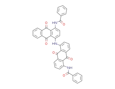 4,5'-bis-benzoylamino-1,1'-imino-di-anthraquinone