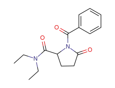 1-Benzoyl-5-oxo-pyrrolidine-2-carboxylic acid diethylamide