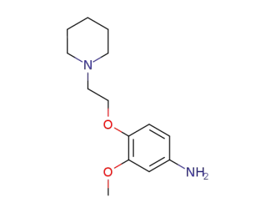 3-methoxy-4-(2-(piperidin-1-yl)ethoxy)aniline