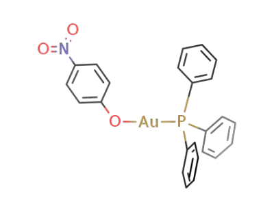 p-nitrophenolato(triphenylphosphine)gold