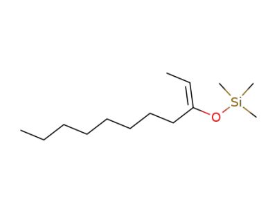[1-Eth-(E)-ylidene-nonyloxy]-trimethyl-silane