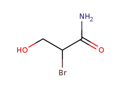2-Bromo-3-hydroxy-propionamide